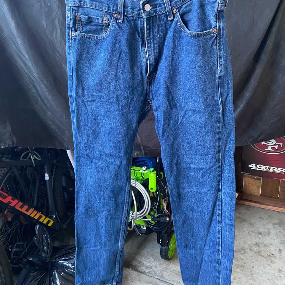 Levi's Men's Straight Blue Jeans